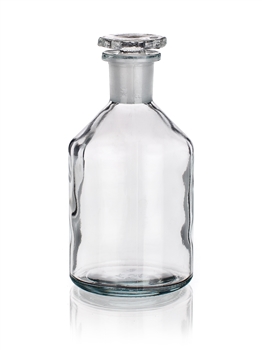 Butelka szklana ze szlifem z wąską szyją Simax