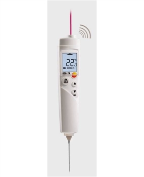 testo 826-T4 - termometr na podczerwień (2w1)