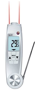 testo 104-IR - termometr bezdotykowy HACCP (2w1)