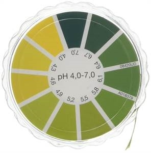 Papierki wskaźnikowe pH ze skalą barw