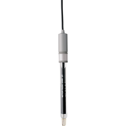 LE409 Elektroda szklana pH z ciekłym elektrolitem, bez czujnika temperatury