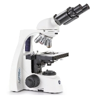 Mikroskop biologiczny bScope dwuokularowy z obiektywami E-plan IOS