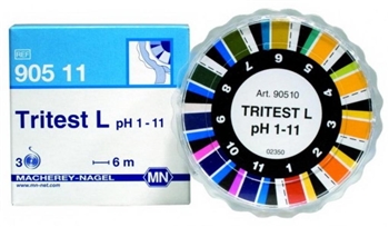 Papierki wskaźnikowe pH TRITEST