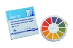Papierki wskaźnikowe pH ze skalą barw